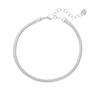 Teall Simple Silver Layering Bracelet