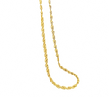 Gold Twist Rope Necklace by Teall