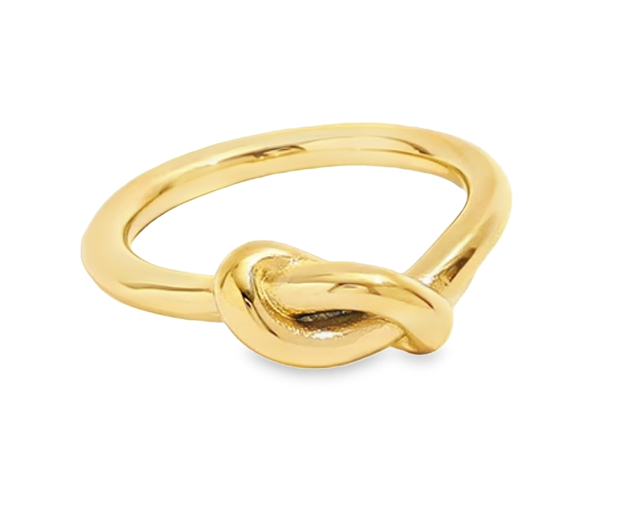Teall Gold Knot Ring
