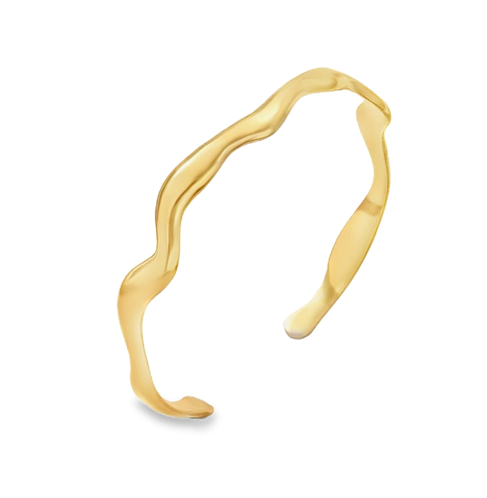 Waved Cuff by Teall
