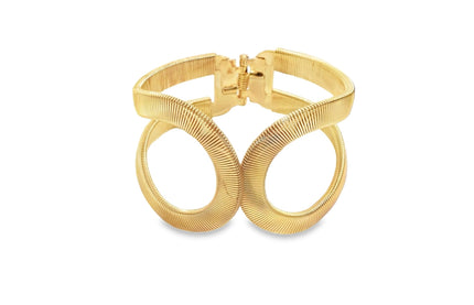Statement Gold Cuff by Teall