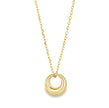 By Teall Rounded Gold Pendant