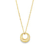 By Teall Rounded Gold Pendant