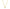 Gold Heart Pendant Chain Necklace by Teall