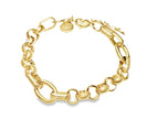Unique Chunky Chain Link Bracelet by Teall
