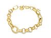 Unique Chunky Chain Link Bracelet by Teall