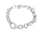 Unique Chunky Chain Link Bracelet by Teall