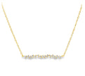 Gold Bar Necklace by Teall Jewellery