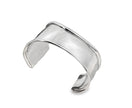 Celeste Cuff by Teall — sterling silver statement cuff bracelet with polished finish, waterproof and elegant modern jewellery piece.
