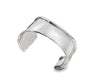 Celeste Cuff by Teall — sterling silver statement cuff bracelet with polished finish, waterproof and elegant modern jewellery piece.