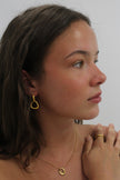 By Teall Rounded Gold Pendant
