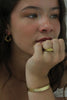 Teall gold geometric layered ring