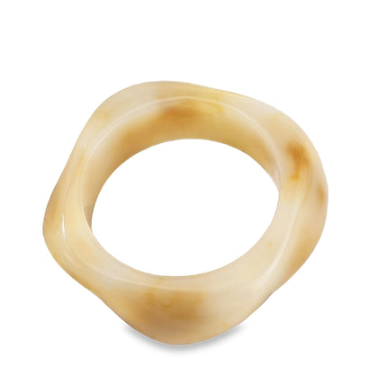 Ivory Flow Bangle by Teall