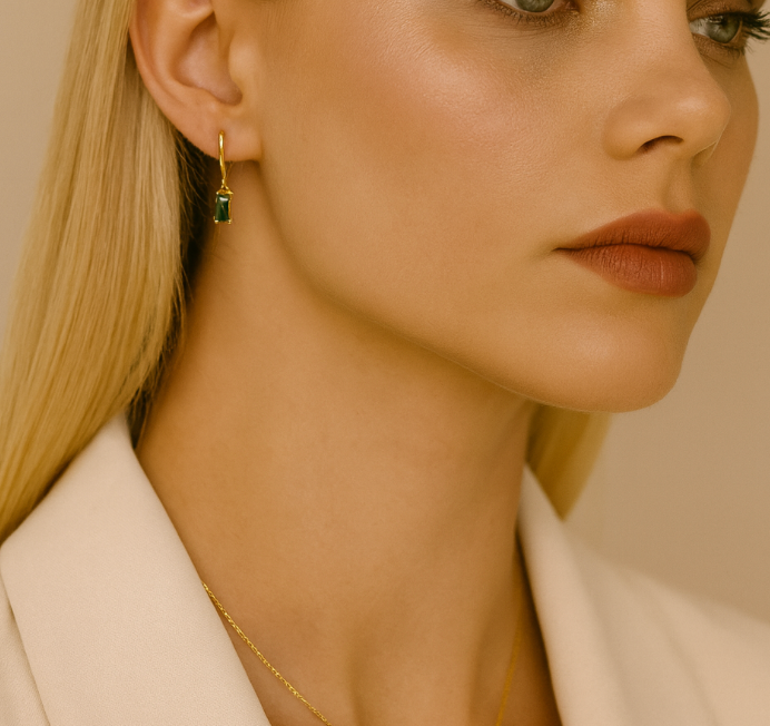 Olive Earrings by Teall